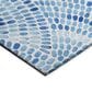 Dalyn Rug Company Seabreeze Geometric 2"3" x 7"6" Indigo Runner, , large