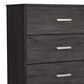 Ashley Belachime 4 Drawer Chest in Dark Charcoal, , large