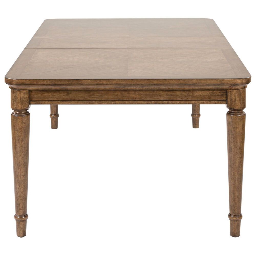 Belle Furnishings Harrison Heights Extendable Dining Table in Sienna - Table Only, , large