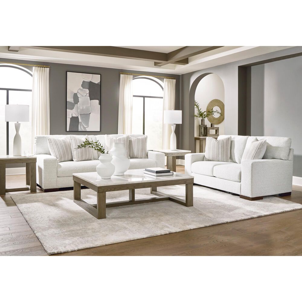 Ashley Hartside Stationary Sofa in Frosted with Next-Gen Nuvella Performance Fabric, , large
