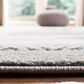 Safavieh Carousel CRK187 3" Round Ivory and Pink Kids Area Rug, , large