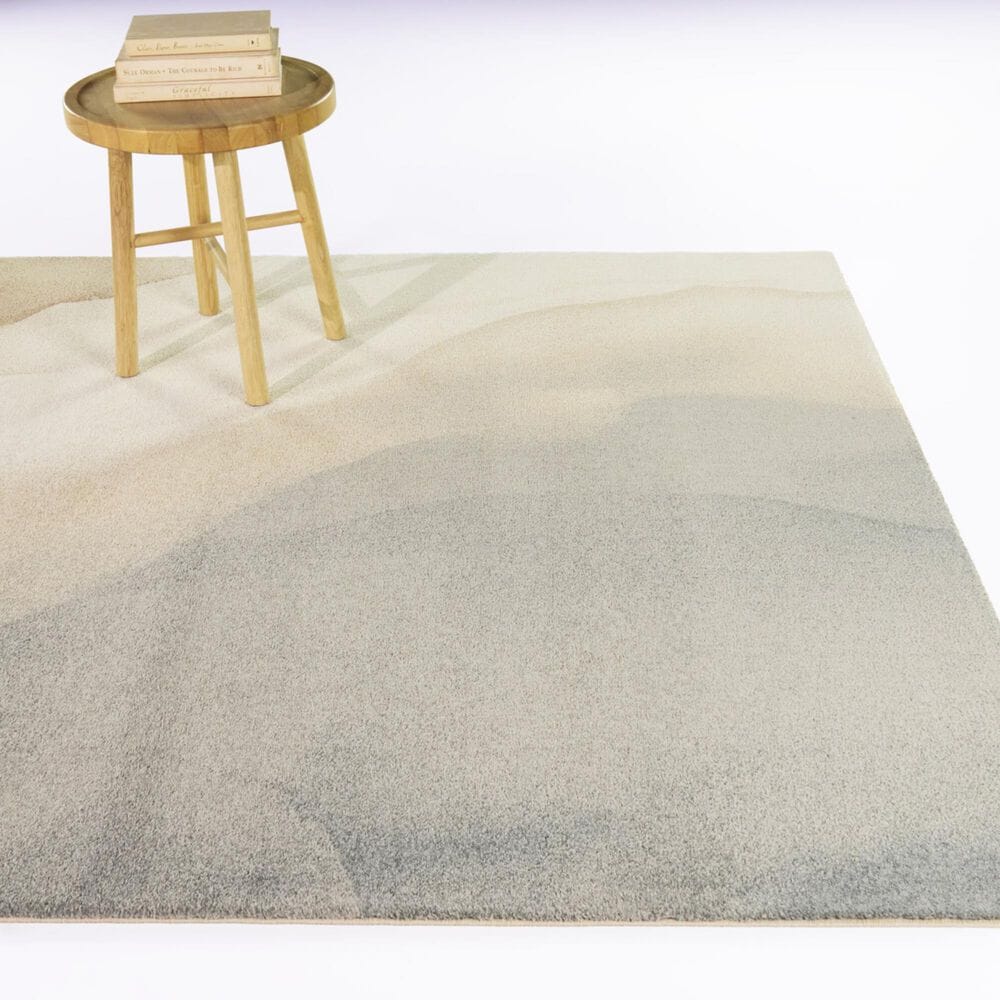 Balta Rugs Reverie Yesim Blue and Rust 5'3" x 7' Area Rug, , large
