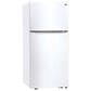 LG 20 Cu. Ft. Top Freezer Refrigerator in Smooth White, , large