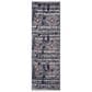 Safavieh Adirondack ADR202N 2"6" x 8" Vintage Navy and Light Grey Runner, , large