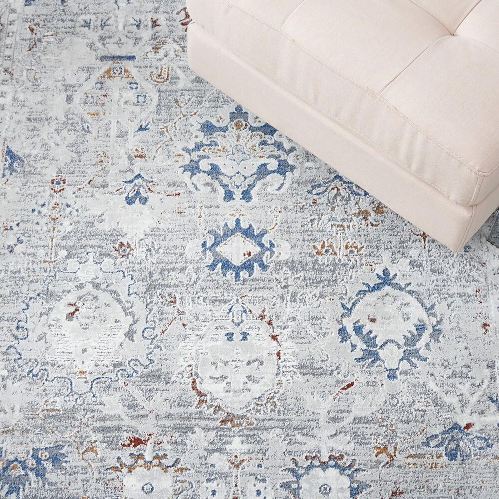 Safavieh Craft CFT927F 4&#39;5&quot; x 6&#39;5&quot; Grey and Blue Area Rug, , large