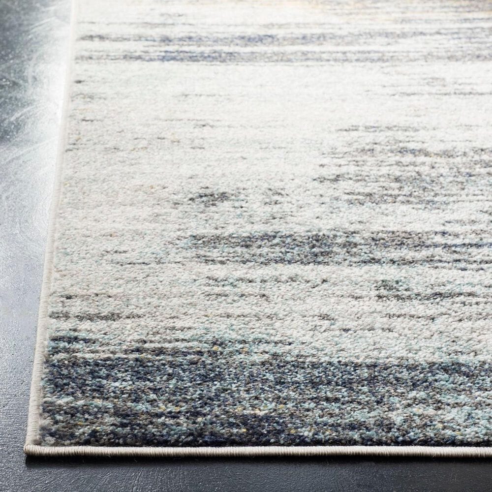 Safavieh Adirondack ADR201F 9&#39; x 12&#39; Light Grey and Black Area Rug, , large