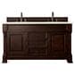 James Martin Vanities Brookfield 60" Double Bathroom Vanity in Burnished Mahogany with 3 cm Eternal Marfil Quartz Top and Rectangle Sinks, , large