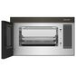 KitchenAid 1.1 Cu. Ft. Over-The-Range Microwave Oven with Flush Built-In in Black Stainless Steel, , large
