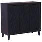 Linon Home Decor Miles 3-Door Accent Cabinet in Midnight Blue, , large