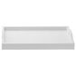 Timberlake Lavish Home Folding End Table in White, , large
