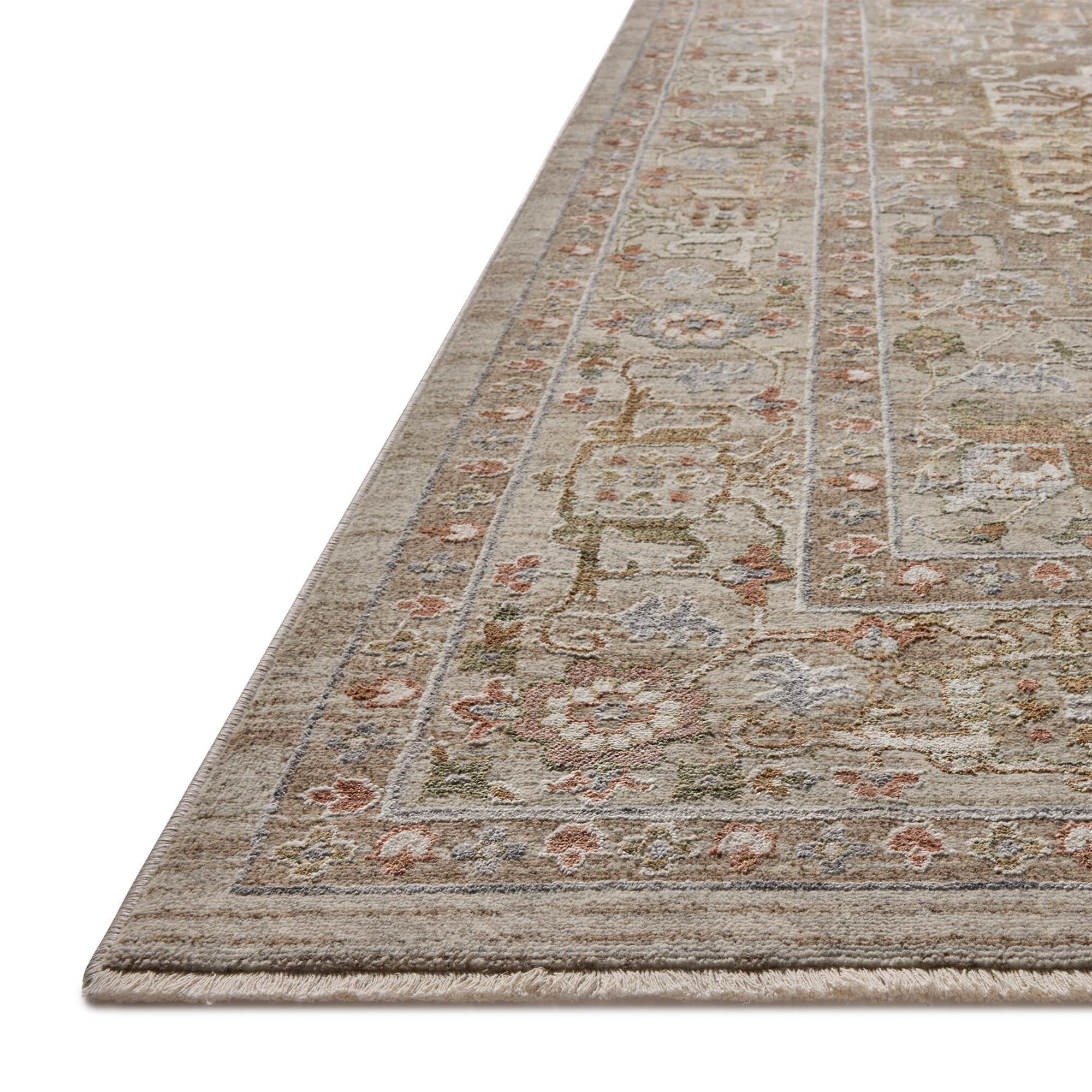 Loloi Aylin Mushroom and Fiesta 5' x 7'3