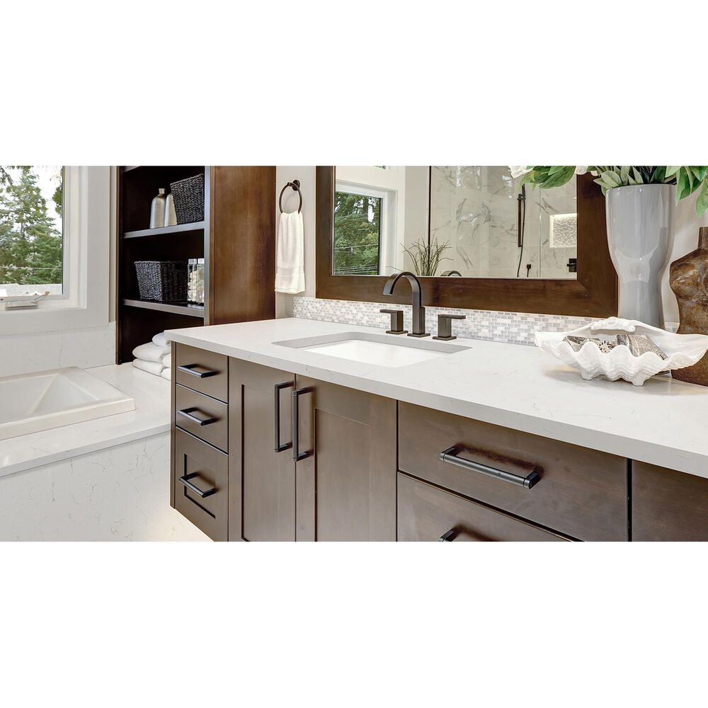 NFM Custom Countertops Carrara Trigato 3cm Quartz Countertop, , large