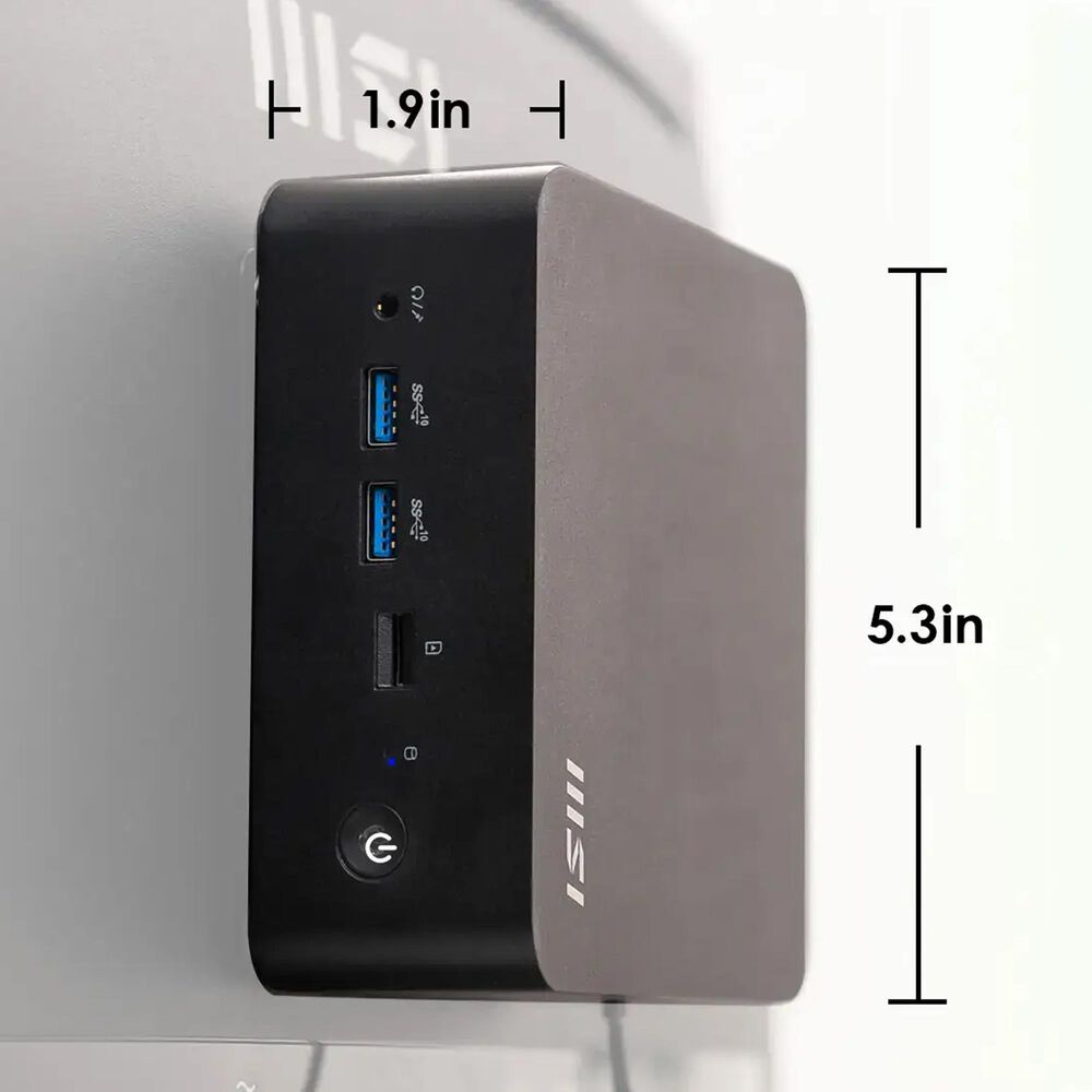 MSI Cubi NUC 1MG Mini Desktop | Intel Core 7-150U - 32GB RAM - Intel Graphics - 1TB SSD in Black, , large