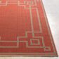 Surya Alfresco 7"3" x 10"6" Rust, Brown and Beige Indoor/Outdoor Area Rug, , large