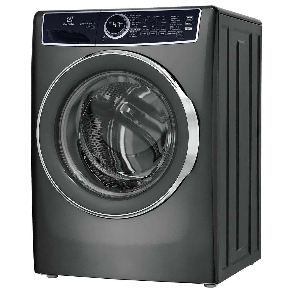 Electrolux 4.5 Cu. Ft. Front Load Washer and 8 Cu. Ft. Gas Dryer Laundry Pair in Titanium, , large