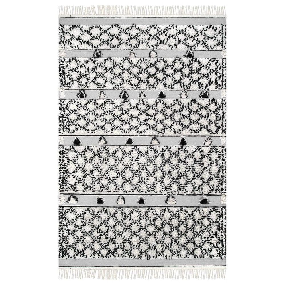 nuLOOM Marrakech MTMR01B 5' x 8' Silver Area Rug, , large
