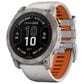 Garmin Fenix 7X Pro Sapphire Solar Edition Smartwatch 51mm Titanium Case with Fog Gray and Ember Orange Band, , large