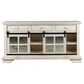 Santa Fe Rustic Console in Antique White, , large