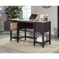 Sauder Cottage Road Double Pedestal Desk in Raven Oak and Lintel Oak, , large