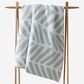 Sunday Citizen Tulum 52" x 75" Throw in Cloud Gray and Off White, , large