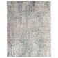 Surya Cardiff CDF-2300 Light Gray, Charcoal, Light Beige, Tan and Dark Blue 9" x 12"2" Area Rug, , large