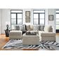 Ashley 2 Piece Sectional in in Tan, , large