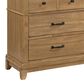 New Heritage Design Sunstone 4-Piece King Bedroom Set in Honey, , large