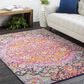 Surya Harput HAP-1044 7"10" x 10"3" Garnet and Orange Area Rug, , large