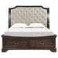 New Heritage Design Lyndhurst 4-Piece King Bedroom Set in Walnut Brown, , large