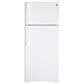 GE Appliances 17.5 Cu. Ft. Top Freezer Refrigerator with Edge-to-Edge Glass Shelves in White, , large