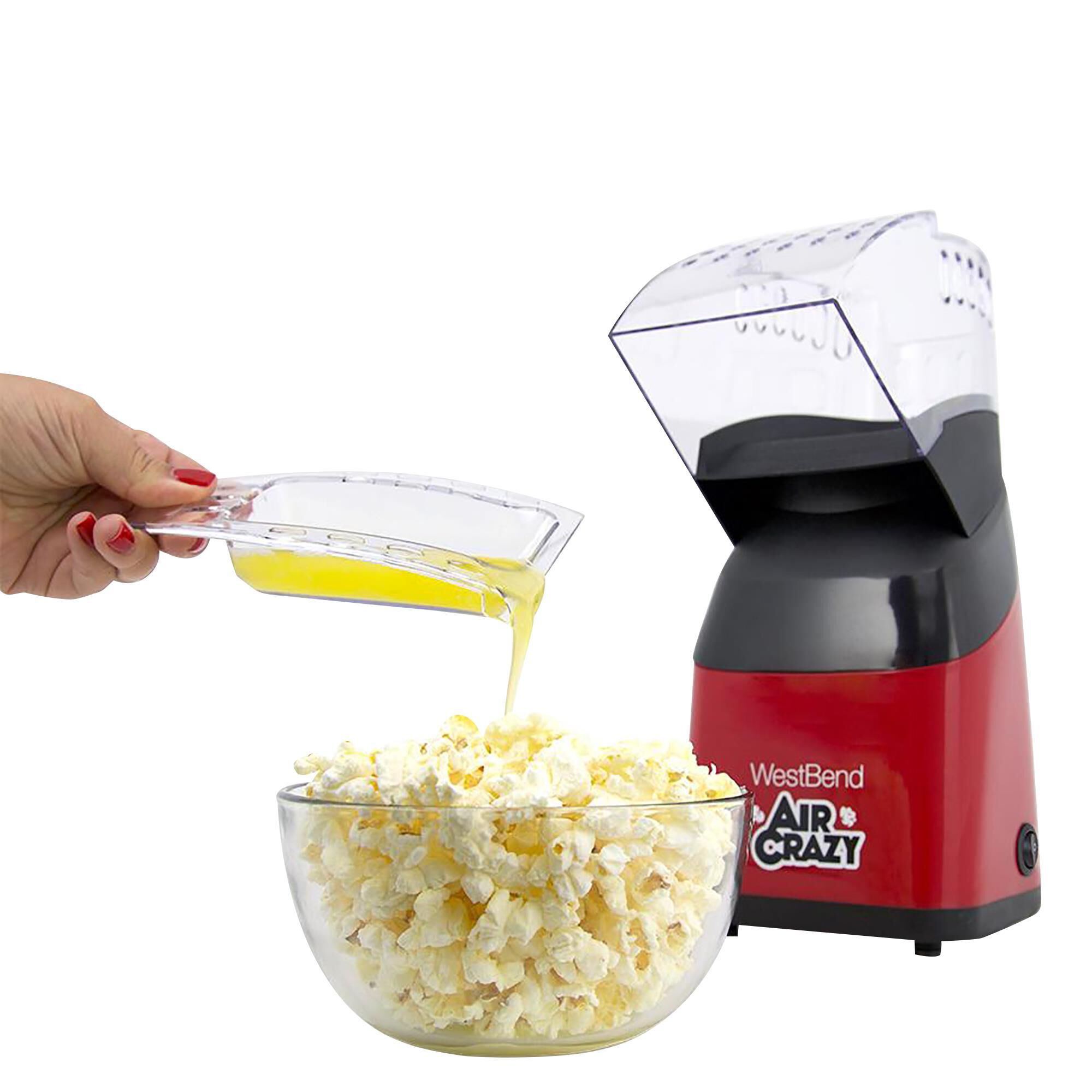West Bend 16 Cup Air Crazy Popcorn Maker in Red NFM