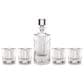 Oneida Wallingford 5-Piece Whiskey Set in Clear, , large