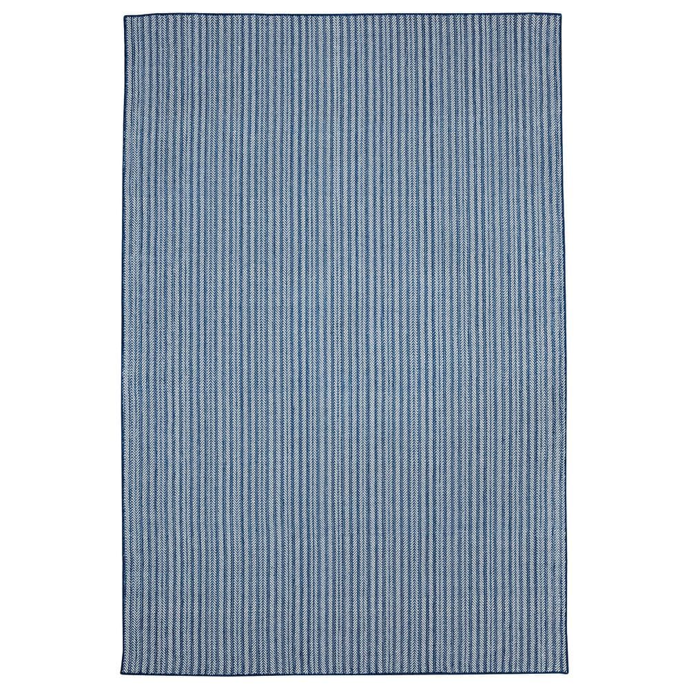 Radici USA River 8" x 10" Blue Area Rug, , large