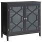 Linon Home Decor Fetti Large Cabinet in Black, , large