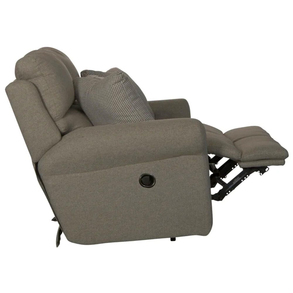 Catnapper Westport Lay Flat Manual Reclining Loveseat in Bisque, , large
