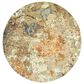 Oriental Weavers Evolution 8031B 7"6" Round Gold Area Rug, , large