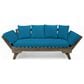 Hearth and Haven Ottavio Outdoor Sofa Daybed in Dark Teal, , large