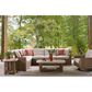 Ashley Dolan Creek Rectangular Cocktail Table in Beige and Brown, , large
