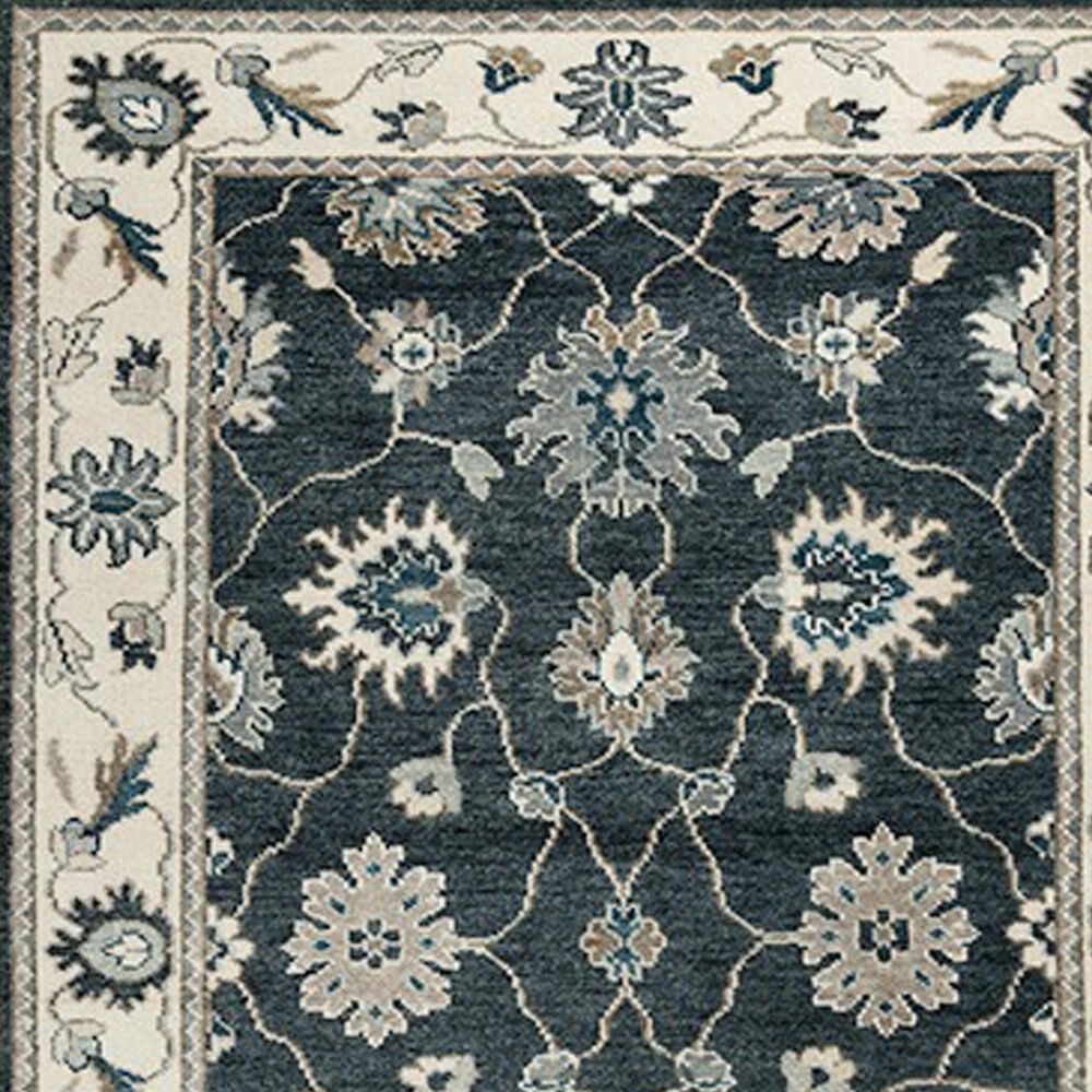 RIZZY Ashton 2&#39; x 3&#39; Charcoal and Ivory Area Rug, , large