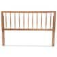 Baxton Studio Valin King Headboard in Ash Walnut, , large
