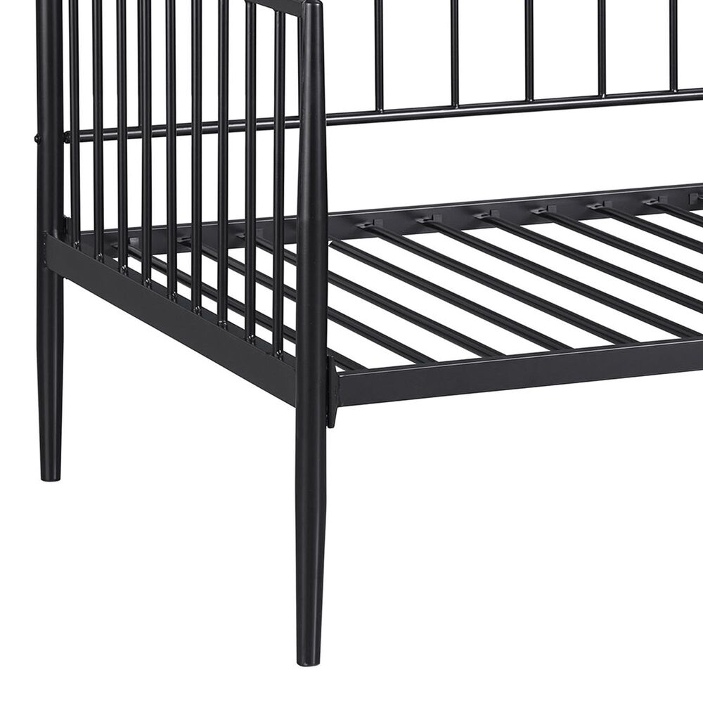 Pacific Landing Newbury Twin Daybed Bed Frame in Matte Black, , large