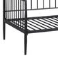Pacific Landing Newbury Twin Daybed Bed Frame in Matte Black, , large