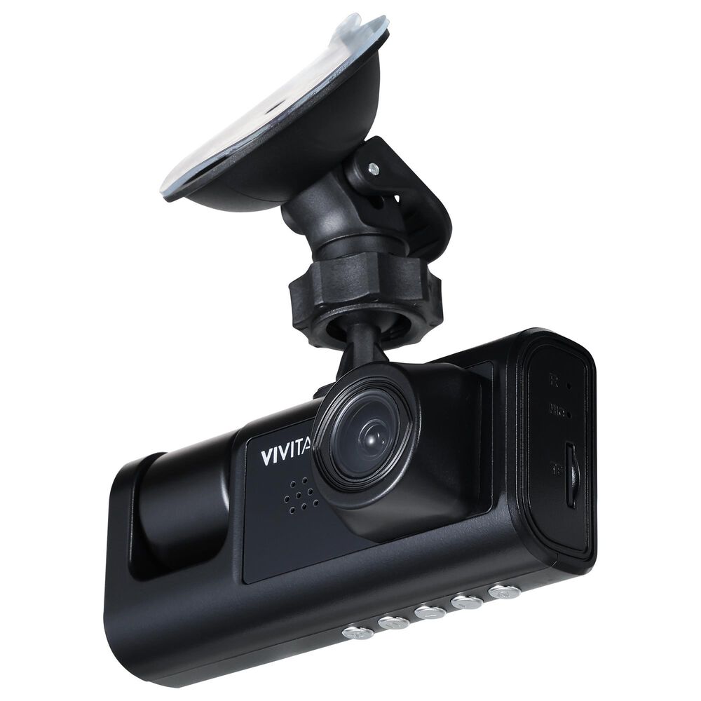 Vivitar 1080P Dash Camera with VGA in Black, , large