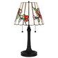 Quoizel Aurora 2-Light Table Lamp in Matte Black, , large