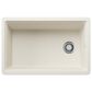 Blanco Inteos 30" Undermount Single Bowl Kitchen Sink in Soft White, , large