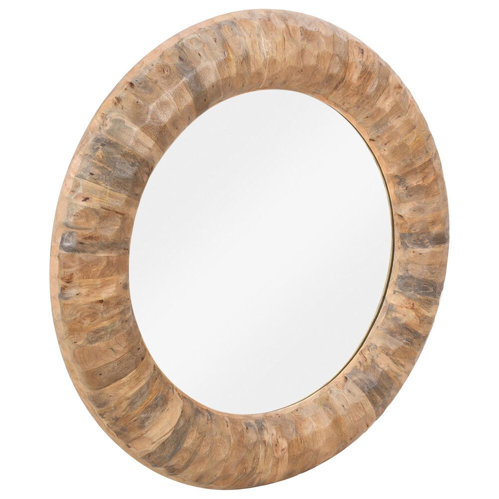 Slatehouse Gibson 2 Wall Mirror in Natural, , large