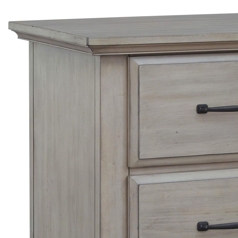 Oxford Baby Chandler 2-Drawer Nightstand in Stone Wash, , large