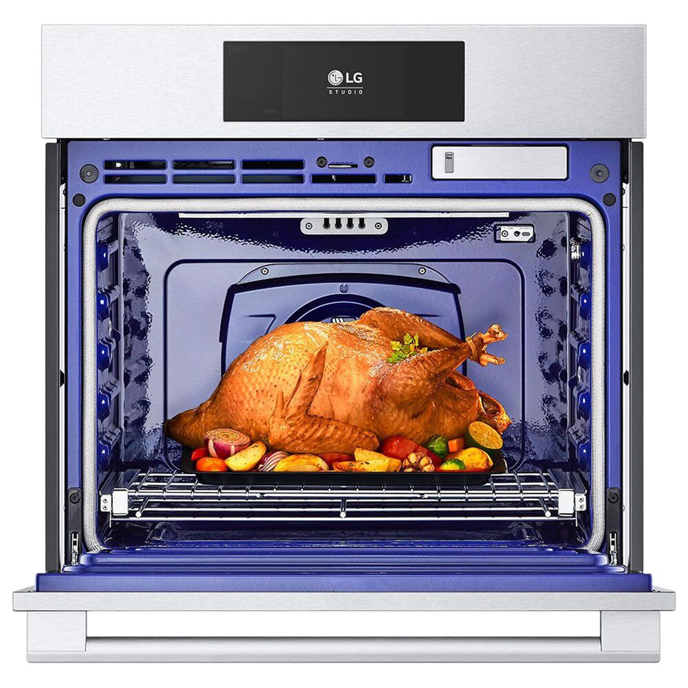 LG Studio 30&quot; Electric Single Wall Oven in Stainless Steel, , large