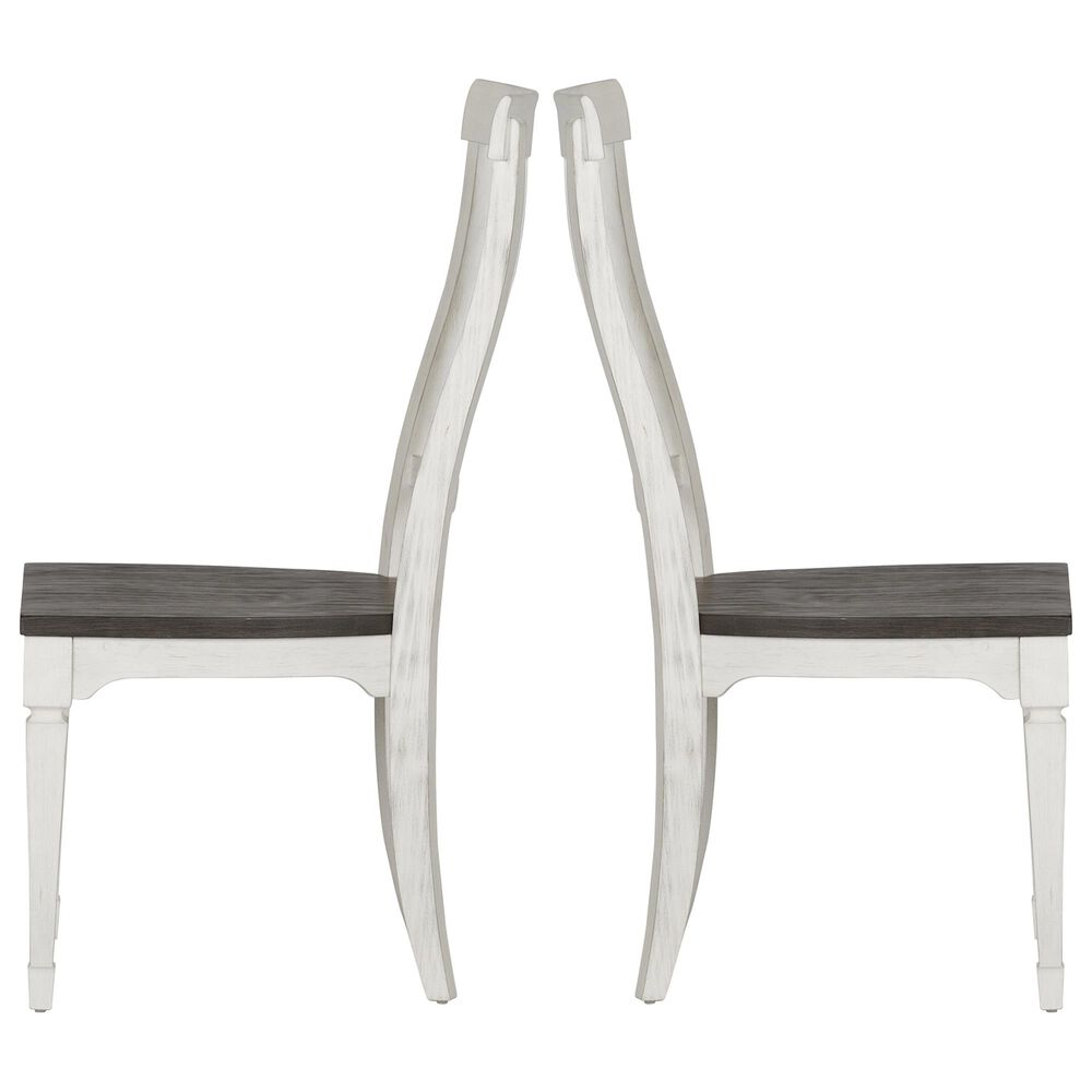 Belle Furnishings Allyson Park Side Chair in White &#40;Set of 2&#41;, , large