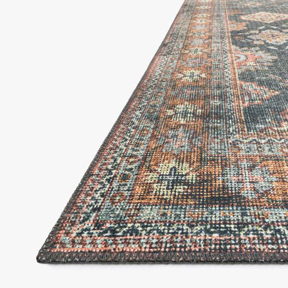 Loloi II Skye SKY-10 3&#39;6&quot; x 5&#39;6&quot; Sea and Rust Area Rug, , large